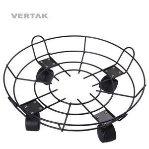 VERTAK Plateau <span class=keywords><strong>de</strong></span> transport <span class=keywords><strong>pour</strong></span> <span class=keywords><strong>pots</strong></span> <span class=keywords><strong>de</strong></span> <span class=keywords><strong>fleurs</strong></span> Chariot rond <span class=keywords><strong>pour</strong></span> <span class=keywords><strong>pots</strong></span> <span class=keywords><strong>de</strong></span> plantes Rouleau avec 4 roues - Product Image 1