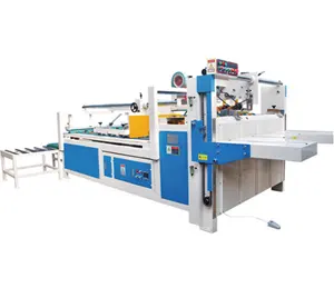 corrugated carton automatic gluing machine manual folding machine