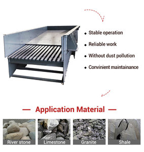 เครื่องป้อนแบบสั่นสะเทือนเชิงเส้น Grizzly Hopper ทำจากสแตนเลสราคาประหยัด พร้อมมอเตอร์สำหรับเครื่องบดหิน - Product Image 6