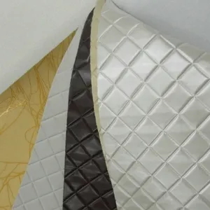 Material PU individuelles Muster Farbe für den Sessel-Feature Sofa Kunstleder Gewebe geprägt