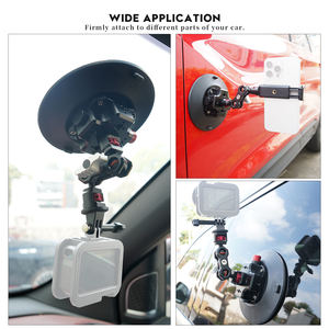 Ventosas de aluminio de 6 pulgadas con bomba, elevador de vidrio, 5 veces, extractor de abolladuras, ventosa para disparo de cámara - Product Image 3