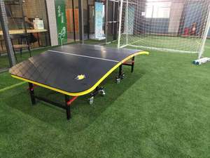 Mesa de <span class=keywords><strong>Teqball</strong></span> Plegable Resistente a la Intemperie, Mesa de Teq Curva con Logotipo Personalizado para Entrenamiento y Competición en Interiores y Exteriores - Product Image 2