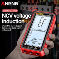 Multimeter Multifungsi Layar Besar Digital Presisi Tinggi Penguji Kapasitansi Tegangan Anti-Api Meter Universal Baru