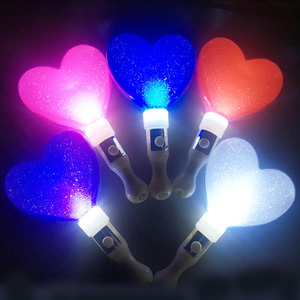 Biểu Tượng Tùy Chỉnh Hình Trái Tim LED Gậy Phát Sáng Cho Các Bên Rave Nhấp Nháy Ánh Sáng Wands Buổi Hòa Nhạc Cổ Vũ Đạo Cụ Buổi Tối Bên Trang Trí - Product Image 2