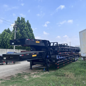 Venta barata Remolque <span class=keywords><strong>de</strong></span> camión <span class=keywords><strong>de</strong></span> <span class=keywords><strong>segunda</strong></span> <span class=keywords><strong>mano</strong></span> Remolques <span class=keywords><strong>de</strong></span> semirremolque <span class=keywords><strong>de</strong></span> plataforma plana <span class=keywords><strong>de</strong></span> 3 ejes Remolques <span class=keywords><strong>de</strong></span> plataforma con elevador <span class=keywords><strong>de</strong></span> contenedores - Product Image 1