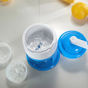 Household Kitchen Manual Crank Snow Cone <b>Maker</b> Manual Shaved <b>Ice</b> <b>Maker</b> Handheld Manual <b>Ice</b> Crusher - Product Image 2