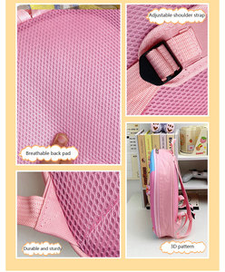 Nuovo Zaino Scolastico Regolabile 2026 <span class=keywords><strong>per</strong></span> Bambini dell'<span class=keywords><strong>Asilo</strong></span>, Ragazzi e Ragazze, Zainetto Carino con Cartoni Animati, Piccolo Zaino Scolastico all'Ingrosso - Product Image 4