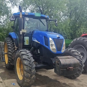 Trattore Usato <span class=keywords><strong>New</strong></span> <span class=keywords><strong>Holland</strong></span> T7040, Modello Importato, Cabina Chiusa, Prodotto nel 2010, per Grandi Operazioni Agricole - Product Image 1
