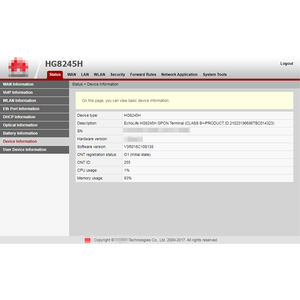 Équipement de Fiber optique <span class=keywords><strong>moins</strong></span> <span class=keywords><strong>cher</strong></span> ONU ONT/HG8245H5/5H GPON /EPON/XPON - Product Image 4