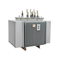 Transformateur de puissance triphasé de type extérieur certifié CE S13 30kVA-20000kVA 6kV-110kV immergé dans l'huile Cuivre/Aluminium 50/60Hz