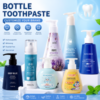 Dentifrice Personnalisé 3D Micro-foaming Rafraîchissant et Blanchissant Saveur Menthe Nettoyage et Éclat Haleine Fraîche Longue Durée Soin Buccal Usine