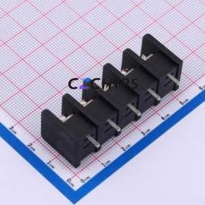 DBT30S-10.0-5P-BK-P Barrier Terminal Block Through hole Component (THT),P=10mm Connector 10mm 20A 300V - Product Image 2