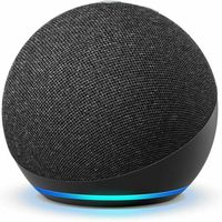 Echo Dot (5.ª Generación, Lanzamiento 2024) con Reloj |   Altavoz Inteligente con Reloj y Alexa |   Azul Nube
