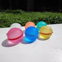 Cadeau promotionnel - Ballons d'eau en silicone réutilisables, bombes à eau à remplissage rapide magnétique pour les jeux d'été et les promotions d'entreprise