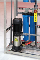 Machine automatique de fabrication de sachets d'eau, ligne de production de traitement de l'eau par osmose inverse pour l'emballage d'eau potable pure