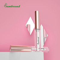 Tubes de brillant à lèvres ronds de mini taille les plus tendances Conteneur de brillant à lèvres vide Bouteilles en plastique de logo privé personnalisé Utilisation pour le rouge à lèvres blush