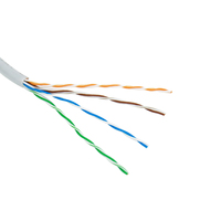 Se trata de 4 pares de cables de red LAN de 305 m para interior, suministro de cable de red de 26awg UTP CAT5e CAT5