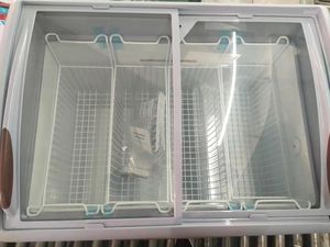 260l Curved Glass Doors Commercial Display <b>Freezer</b> for Ice Ddh-260x Commercial <b>Freezer</b> - Product Image 4