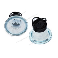 Bericap closure seau en acier noir de 5 gallons, seaux en plastique d'huile de 20l avec joint de couvercle et bec flexible de 63mm