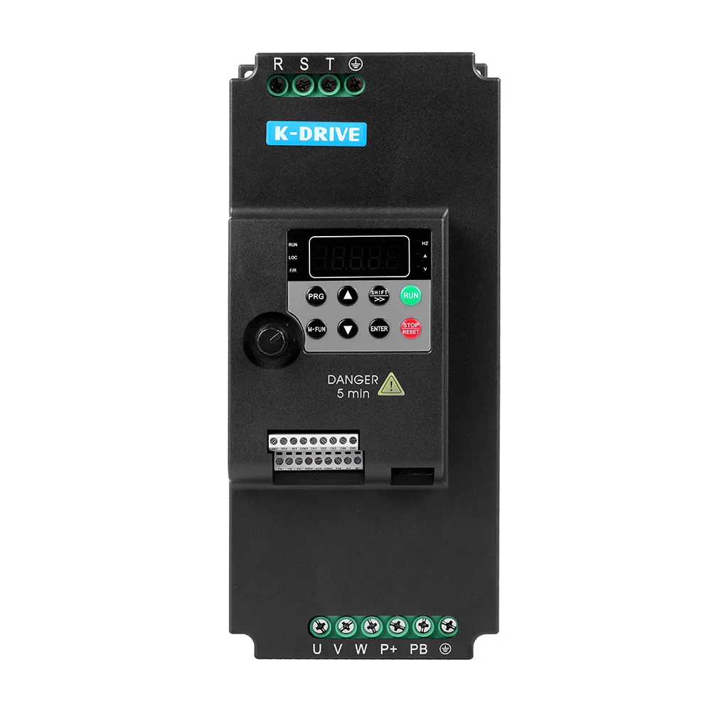 7.5kw 11kw 3 phase 50Hz 60Hz 380V 220V Single Phase VFD Variable Frequency Converter Vvvf