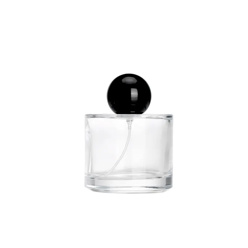 Wholesale In Stock 100ml Or Custom Capacity Empty Glass Perfume Bottle Customized Service Custom Perfume Glass Bottle