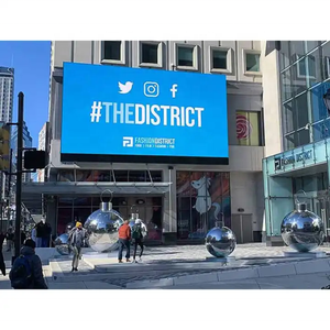 High Brightness Waterproof Outdoor <strong>P5</strong> <strong>LED</strong> <strong>Display</strong> Screen with <strong>Text</strong> &amp; Animation for Advertising &amp; Branding - Product Image 1