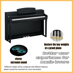 Teclado eléctrico de acción de martillo ponderado de Piano Digital profesional de 88 teclas YAMAHAS China piano digital eléctrico - Product Image 3