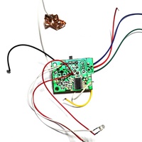 Carte de circuit imprimé (PCBA) de télécommande de voiture à 4 canaux, assemblage TX et RX, circuit électronique de voiture télécommandée avec LED