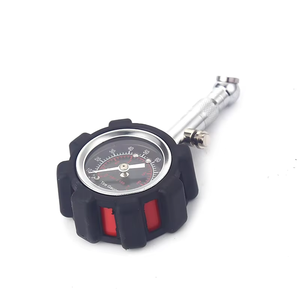 Manómetro <span class=keywords><strong>de</strong></span> Presión <span class=keywords><strong>de</strong></span> Neumáticos <span class=keywords><strong>de</strong></span> Alta Precisión, Negro/Rojo, 100 Psi, para Autos, Camiones y Motocicletas, Nuevo - Product Image 6