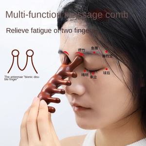 Raspador de Cuello Universal de Cinco Dedos, Masajeador de Cabeza, Peine para Aliviar la Pérdida de Cabello - Product Image 2