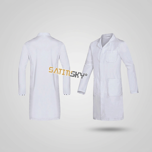 Bata de Laboratorio Médica Profesional Blanca para Doctores, Enfermeras, Científicos e Instrumentos Quirúrgicos para el Cuidado de la Salud - Product Image 4