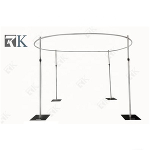 Strong Loading Pipe Drape Kit Aluminum Pipe Drape Shows <b>Backdrop</b> <b>Stand</b> - Product Image 2