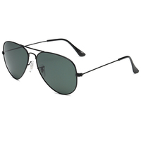 2024 vente en gros mode lunettes de soleil polarisées cadre en métal classique avec lentilles Tac pour la conduite hommes femmes lunettes de soleil classiques