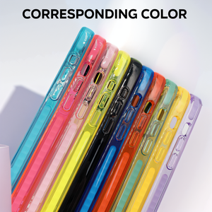 <span class=keywords><strong>Custodia</strong></span> per telefono con paraurti in gomma di colore brillante per iPhone 14 15 TPU TPE Design Mobile per <span class=keywords><strong>custodia</strong></span> per telefono iPhone 11 12 13 Pro Max - Product Image 5