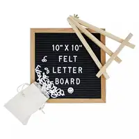 10x10 inç meşe ahşap değiştirilebilir yazı tahtası işareti zanaat iş için doğum günü hediyeleri