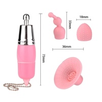 Ensemble de trois mini-vibromasseurs en forme de gourde, stimulateur féminin, baguette érotique de stimulation, produits pour adultes, 3-en-1