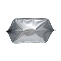 Sac d'emballage liquide pliable en plastique de 5 litres, argenté, avec bec verseur, pour eau Kangen et stockage d'eau
