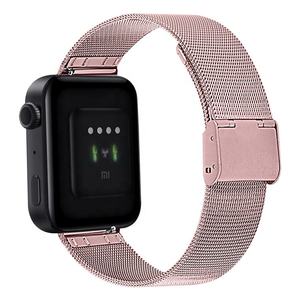 Cinturino per orologio in metallo a rete di alta qualità per cinturino Smart Watch <span class=keywords><strong>Xiaomi</strong></span> - Product Image 3
