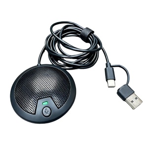 Microphone USB de conférence, type C, pour ordinateur et <span class=keywords><strong>téléphone</strong></span> portable, pour <span class=keywords><strong>réunion</strong></span>/cours en ligne, appel <span class=keywords><strong>Zoom</strong></span> - Product Image 1