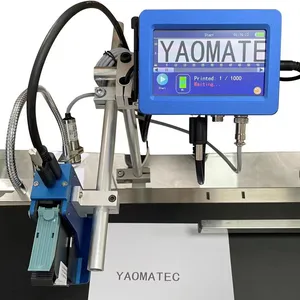 Yomatec 12.7MM dati variabili data di scadenza logo QRcode macchina da stampa di codici a barre codifica Batch stampante termica a getto d'inchiostro TIJ Online