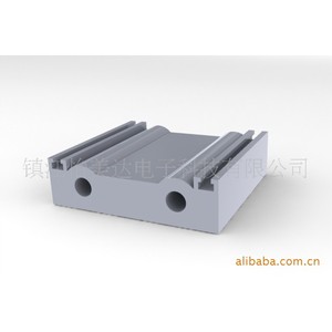 Aluminum Extruded Fin Heat Sink Multiple Sizes Customizable For Power Supply Inverters Welding Machines - Product Image 2