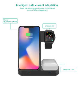 Prix <span class=keywords><strong>de</strong></span> gros Support <span class=keywords><strong>de</strong></span> charge sans fil pour téléphone Voyage universel 15w Portable 3 en 1 Chargeur sans fil pliable pour tous les téléphones - Product Image 6