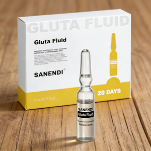 Sérum à l'acide hyaluronique, peptides et glutathion pour le contour des yeux, éclaircissant, hydratant et réparateur, usine cosmétique OEM - Product Image 1