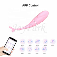 Vibrateur pour femme JoyPark Dolphin Massager, téléphone portable, jeux sexuels pour adultes, vidéo, rechargeable, contrôle à distance par application