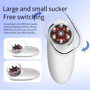 Body Sculpt Wiederauf ladbare elektrische Vakuum <span class=keywords><strong>massage</strong></span> Hand-Anti-Cellulite-Fett reduktion gerät für Gesichts beine Arme - Product Image 4