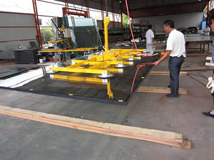 Ventouse <span class=keywords><strong>de</strong></span> levage métallique multi-tailles personnalisée avec certification CE, alimentée par batterie et rotation à 360° pour usage en construction - Product Image 3