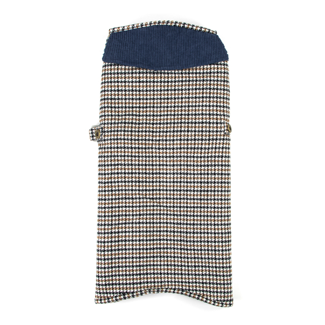 High Quality Custom Dog Woolen Cape Cold Proof and Soft Winter Retractable Pet Dog Coat for Walking and Hiking