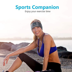 Auriculares <span class=keywords><strong>para</strong></span> <span class=keywords><strong>dormir</strong></span> Diadema deportiva Fina Suave Elástico Cómodo Auriculares de <span class=keywords><strong>música</strong></span> inalámbricos Máscara de ojos <span class=keywords><strong>para</strong></span> <span class=keywords><strong>dormir</strong></span> de lado - Product Image 6