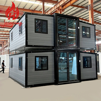 Maison miniature facile à installer, conteneur extensible de 20 pieds avec chambre, projet de maison préfabriquée moderne, bureau