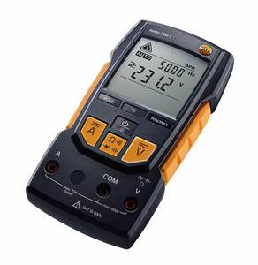 เครื่องวัด Testo 760-1 รุ่นพื้นฐาน ของแท้ใหม่ สำหรับการทดสอบกระแส แรงดัน และความต้านทานอย่างแม่นยำ - Product Image 1